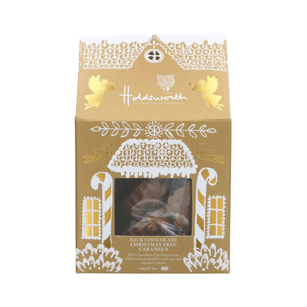 Holdsworth Gingerbread House with Christmas Tree Caramels